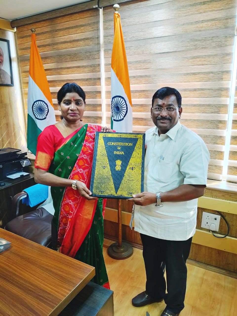 With the National Commission for Scheduled Tribes